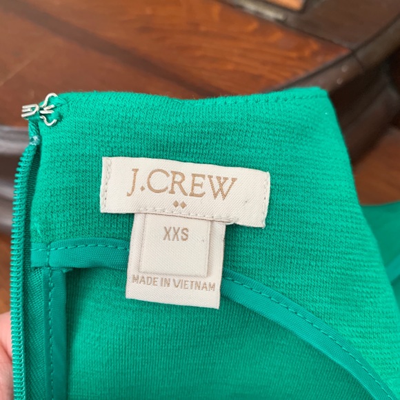 J. Crew Kelly Green Dress, Size XXS - Picture 3 of 3